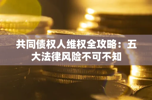 北京共同债权人维权全攻略：五大法律风险不可不知