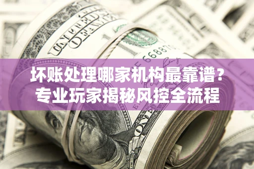 北京坏账处理哪家机构最靠谱？专业玩家揭秘风控全流程