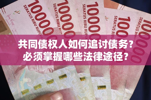 北京共同债权人如何追讨债务？必须掌握哪些法律途径？
