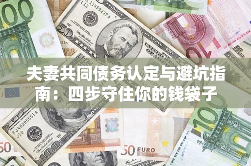 北京夫妻共同债务认定与避坑指南：四步守住你的钱袋子