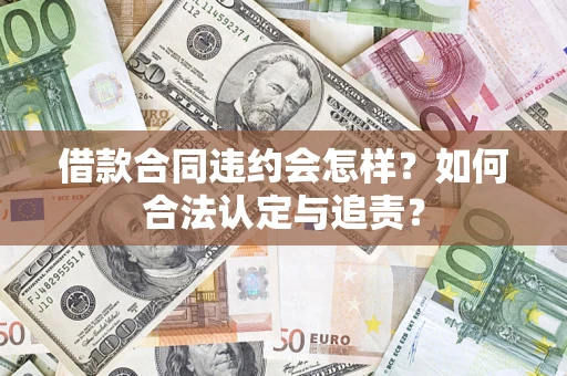 北京借款合同违约会怎样？如何合法认定与追责？