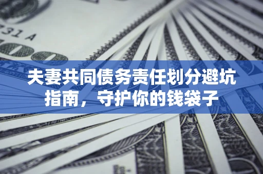 北京夫妻共同债务责任划分避坑指南，守护你的钱袋子