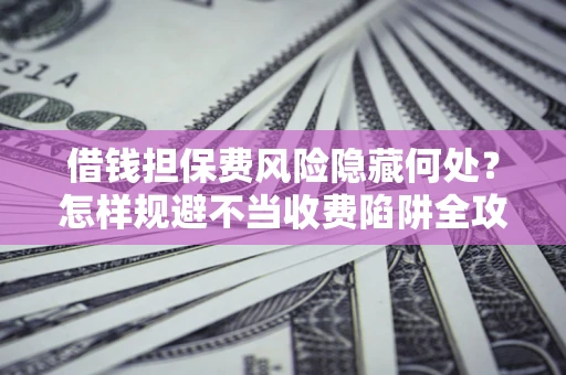 北京借钱担保费风险隐藏何处？怎样规避不当收费陷阱全攻略！